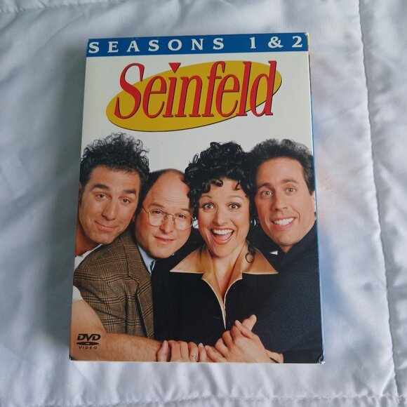 SEINFELD SEASON 1 & 2 DVD BOX SET 4 DISK SET 2002 - Picture 1 of 6